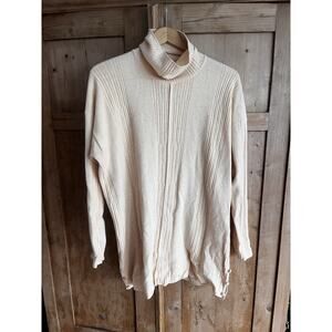 Itialian Wool And Cashmere Cream Colored Sweater Italy Venezia